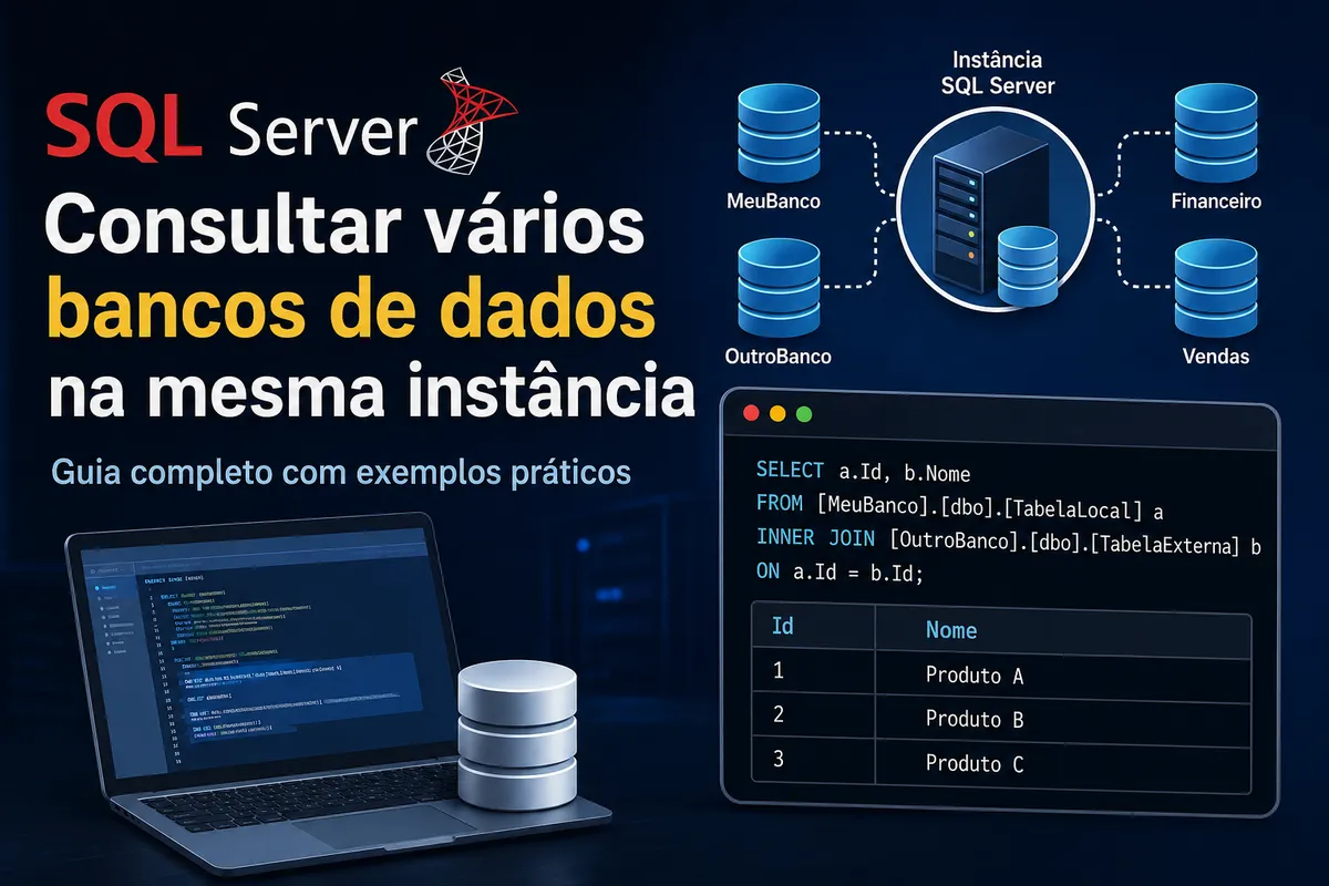 Consultar vários bancos de dados na mesma instância no SQL Server